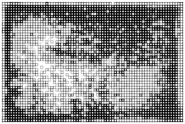 Fondo Pixelado Abstracto Textura Monocromática Fondo Texturizado Blanco Negro Fondo — Archivo Imágenes Vectoriales