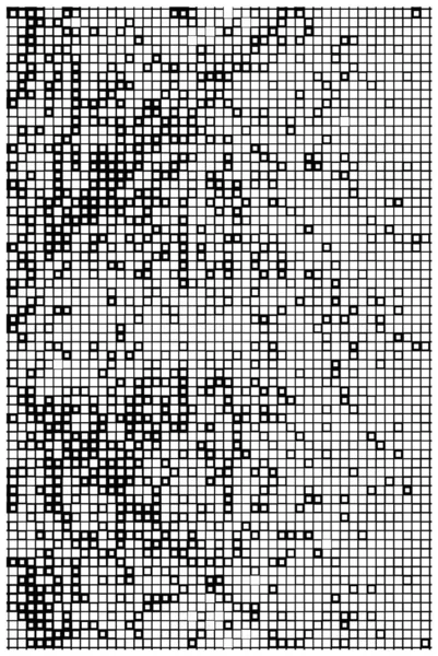 Abstraktní Pixelované Pozadí Jednobarevná Textura Černobílé Texturované Pozadí Pozadí Vzorku — Stockový vektor