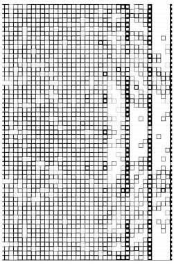 soyut pikselli arkaplan. monokrom dokusu. Siyah beyaz arka plan. kalıp arkaplanı 