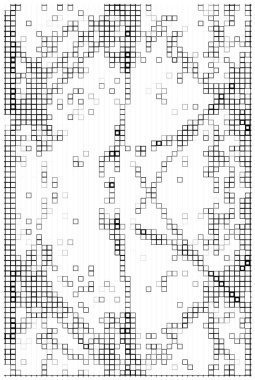 soyut pikselli arkaplan. monokrom dokusu. Siyah beyaz arka plan. kalıp arkaplanı 