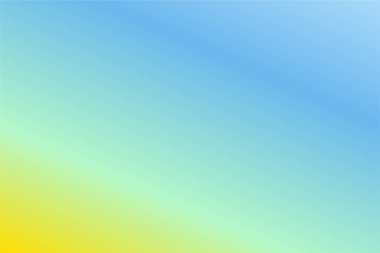 Bebek Mavisi, Turkuaz, Naneli, Altın Renkli Renkli Renkli Soyut Bulanık Gradyan. Yumuşak bulanık arkaplan. Grafik tasarım, afiş ve web için odaklanmış vektör illüstrasyon şablonu