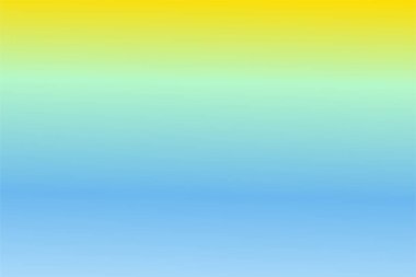 Bebek Mavisi, Turkuaz, Naneli, Altın Renkli Renkli Renkli Soyut Bulanık Gradyan. Yumuşak bulanık arkaplan. Grafik tasarım, afiş ve web için odaklanmış vektör illüstrasyon şablonu