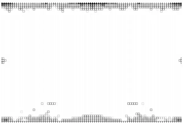 Abstrakter Pixeliger Hintergrund Monochrome Textur Schwarz Weiß Strukturierter Hintergrund Musterhintergrund — Stockvektor