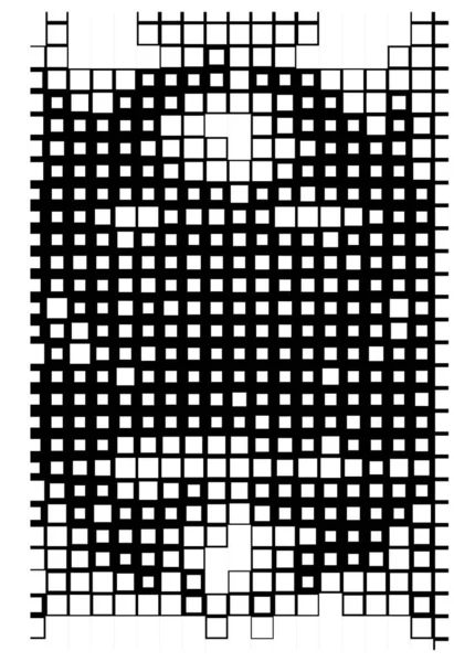 抽象像素背景 单色纹理 黑色和白色纹理背景 模式背景 — 图库矢量图片