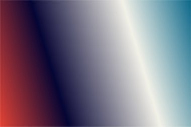 Mavi Grotto, Fildişi, Koyu Mavi, Cinnabar renkleriyle renkli soyut bulanık arkaplan. Yumuşak bulanık arkaplan. Grafik tasarım, afiş ve web için odaklanmış vektör illüstrasyon şablonu
