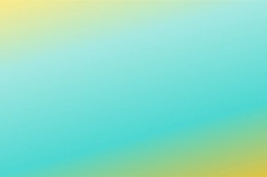 Sarı, Tiffany, Mavi Cyan ve Freesia renkleriyle soyut, bulanık bir arkaplan. Hafifçe bulanık arka plan. Grafik tasarım, afiş ve web için odaklanmış vektör illüstrasyon şablonu