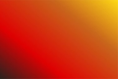 Siyah, Kırmızı, Çöl Güneşi, Sarı renklerle renklendirilmiş soyut bulanık arkaplan. Yumuşak bulanık arkaplan. Grafik tasarım, afiş ve web için odaklanmış vektör illüstrasyon şablonu