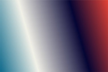 Mavi Grotto, Fildişi, Koyu Mavi, Cinnabar renkleriyle renkli soyut bulanık arkaplan. Yumuşak bulanık arkaplan. Grafik tasarım, afiş ve web için odaklanmış vektör illüstrasyon şablonu