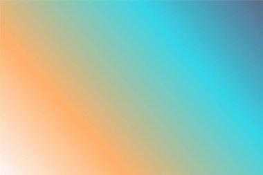 Krem Tangerine Turkuaz Mavi Gri soyut arka plan. Renkli duvar kağıdı, vektör illüstrasyonu