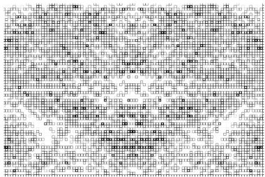 black halftone pattern with  geometric background. vector illustration