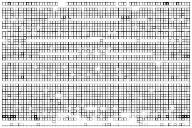 black halftone pattern with  geometric background. vector illustration