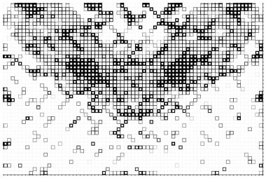 Soyut siyah ve beyaz grunge monokrom arkaplanı