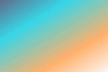 Krem Tangerine Turkuaz Mavi Gri soyut arka plan. Renkli duvar kağıdı, vektör illüstrasyonu