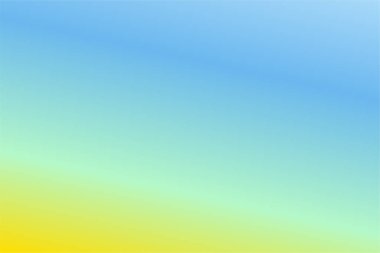 Bebek Mavisi, Turkuaz, Naneli, Altın Renkli Renkli Renkli Soyut Bulanık Gradyan. Yumuşak bulanık arkaplan. Grafik tasarım, afiş ve web için odaklanmış vektör illüstrasyon şablonu