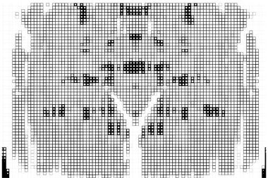 monokrom soyutlaması, grunge arkaplanı
