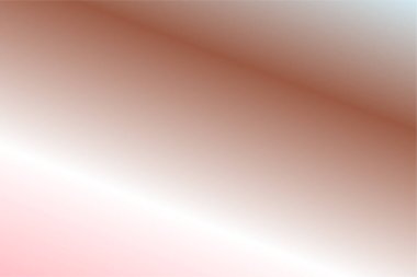 Baby Blue, Burnt Sienna, White, Rosewater renkleriyle renklendirilmiş soyut bulanık arkaplan. Yumuşak bulanık arkaplan. Grafik tasarım, afiş ve web için odaklanmış vektör illüstrasyon şablonu