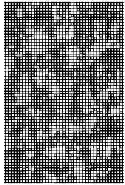 kareli dekoratif siyah beyaz arkaplan, vektör illüstrasyonu