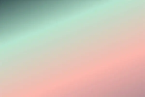 グラフィックデザイン バナー Web Mauveサーモンミントティールグリーンカラーのカラフルな抽象的なぼやけグラデーションの背景のための分割ベクターイラストテンプレート — ストックベクタ