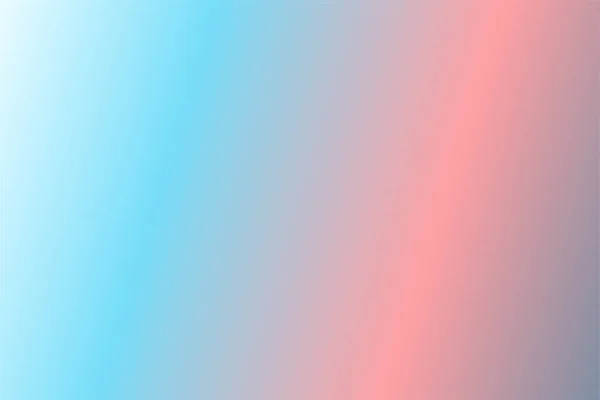 Barevné Abstraktní Rozostření Gradient Pozadí Baby Blue Tyrkysová Korálově Modrá — Stockový vektor
