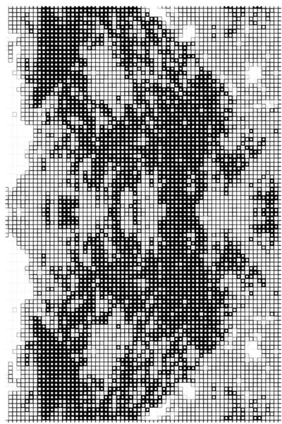 soyut monokrom grunge arkaplan vektör çizimi