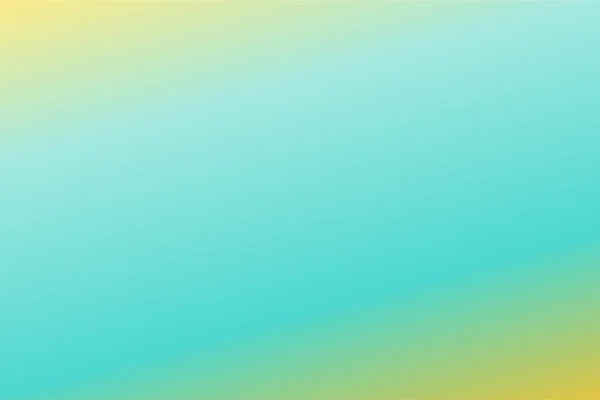 Bunte Abstrakte Farbverläufe Verschwimmen Mit Gelb Tiffany Blue Cyan Und — Stockvektor