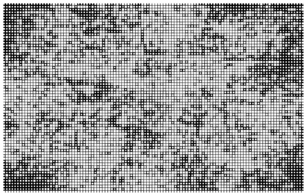 Abstrakter Schwarz Weißer Hintergrund Mit Quadraten Vektorillustration — Stockvektor