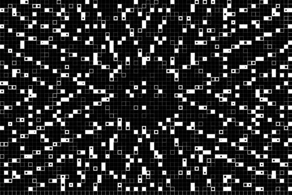 Schwarz Weiß Abstraktion Grunge Hintergrund — Stockvektor