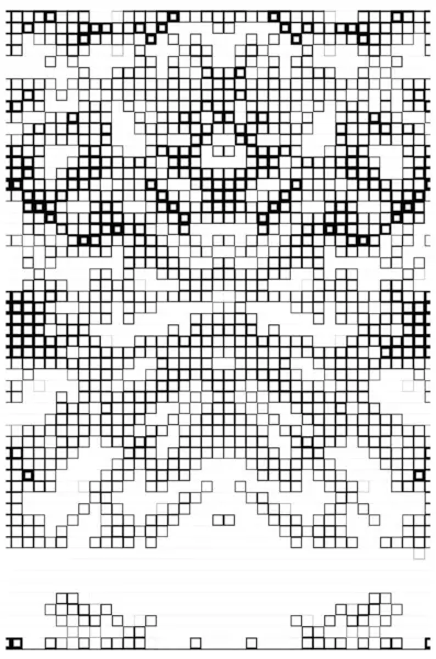 Black Halftone Pattern Geometric Background Vector Illustration — стоковый вектор