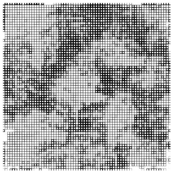 Абстрактный Черно Белый Фон Квадратами Векторная Иллюстрация — стоковый вектор