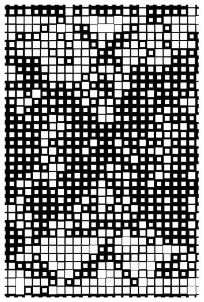 黑色方格网格 矢量说明 — 图库矢量图片