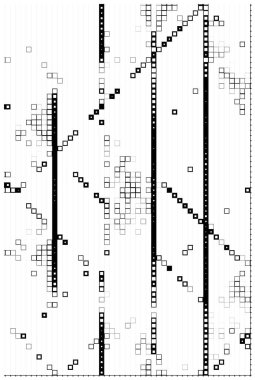 Geometrik desenli soyut arkaplan