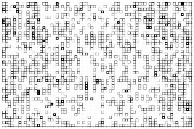 black and white round grunge texture