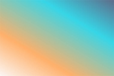 Krem Tangerine Turkuaz Mavi Gri soyut arka plan. Renkli duvar kağıdı, vektör illüstrasyonu