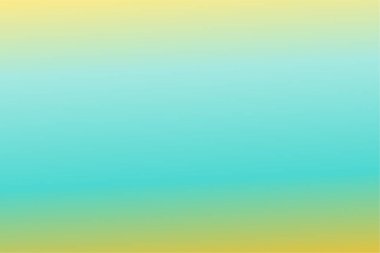 Sarı, Tiffany, Mavi Cyan ve Freesia renkleriyle soyut, bulanık bir arkaplan. Hafifçe bulanık arka plan. Grafik tasarım, afiş ve web için odaklanmış vektör illüstrasyon şablonu