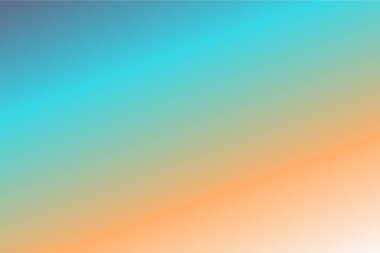 Krem Tangerine Turkuaz Mavi Gri soyut arka plan. Renkli duvar kağıdı, vektör illüstrasyonu