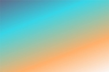 Krem Tangerine Turkuaz Mavi Gri soyut arka plan. Renkli duvar kağıdı, vektör illüstrasyonu