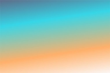 Krem Tangerine Turkuaz Mavi Gri soyut arka plan. Renkli duvar kağıdı, vektör illüstrasyonu