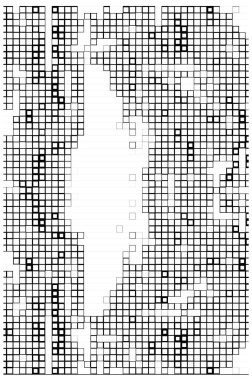 tasarım ve grafik için soyut siyah ve beyaz geometrik kareler