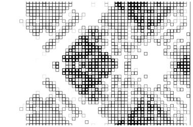 tasarım ve grafik için soyut siyah ve beyaz geometrik kareler