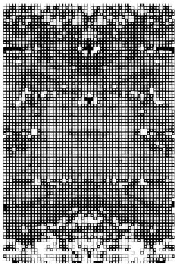 Mozaik şekilli arka plan. Kopyalama alanı için poster 