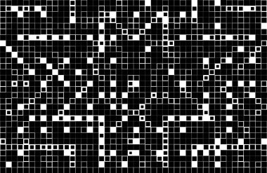 arka planda küçük parçalar var. soyut siyah beyaz illüstrasyon