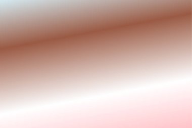 Baby Blue, Burnt Sienna, White, Rosewater renkleriyle renklendirilmiş soyut bulanık arkaplan. Yumuşak bulanık arkaplan. Grafik tasarım, afiş ve web için odaklanmış vektör illüstrasyon şablonu