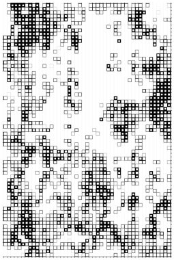 geometric black white pattern. vector illustration. seamless background