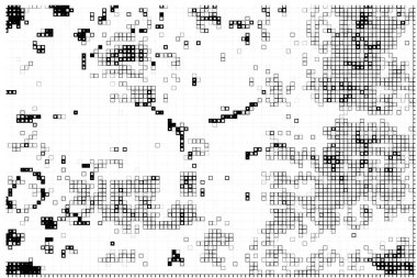 geometric black white pattern. vector illustration. seamless background