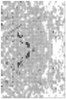Soyut arkaplan. Tasarım ve grafik için geometrik şekiller ve kareler