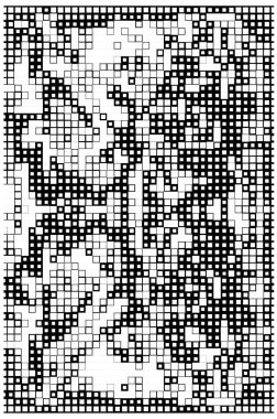 Soyut arkaplan. Tasarım ve grafik için geometrik şekiller ve kareler