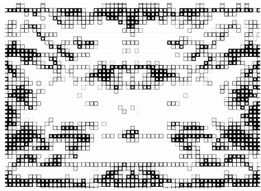kareli dekoratif siyah beyaz arkaplan, vektör illüstrasyonu