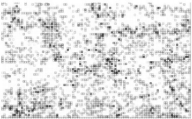 kareli dekoratif siyah beyaz arkaplan, vektör illüstrasyonu