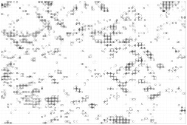 kareli dekoratif siyah beyaz arkaplan, vektör illüstrasyonu