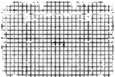 Soyut arkaplan. Monokrom dokusu. Beyaz arkaplanda siyah beyaz çizgiler.